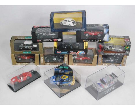 13 various boxed 1/43 scale High Speed Racing and Classic Car diecasts, mixed manufacturers to include a Vitesse Austin Coope