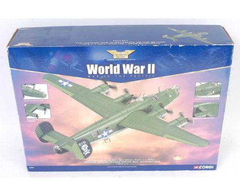 A Corgi Aviation Archive No. AA34004 1/72 scale model of a Skywitch Consolidated B24D, housed in the original polystyrene pac