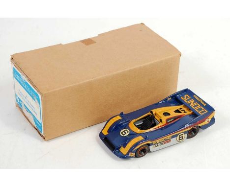 A Minichamps 1/43 scale Model No. 24 model of a Porsche 917/30 Sunoco race car, as cast by Western Models, sold in the origin