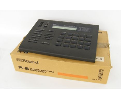 Mark Griffiths - Roland R-8 Human Rhythm composer, made in Japan, ser. no. Z963271, boxed