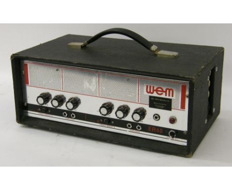 Watkins WEM ER40 guitar amplifier, made in England, ser. no. CW29042