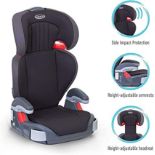 (1B). Lot RRP £80. 2x Booster Seat Items. 1x Graco Junior Maxi Group 2/3 Highback Booster Seat Blac