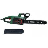 (1C). Lot RRP £115. 2x Bosch Items. 1x Universal Chainsaw 35 1800W 35cm RRP £70. 1x Corded Hedgecut