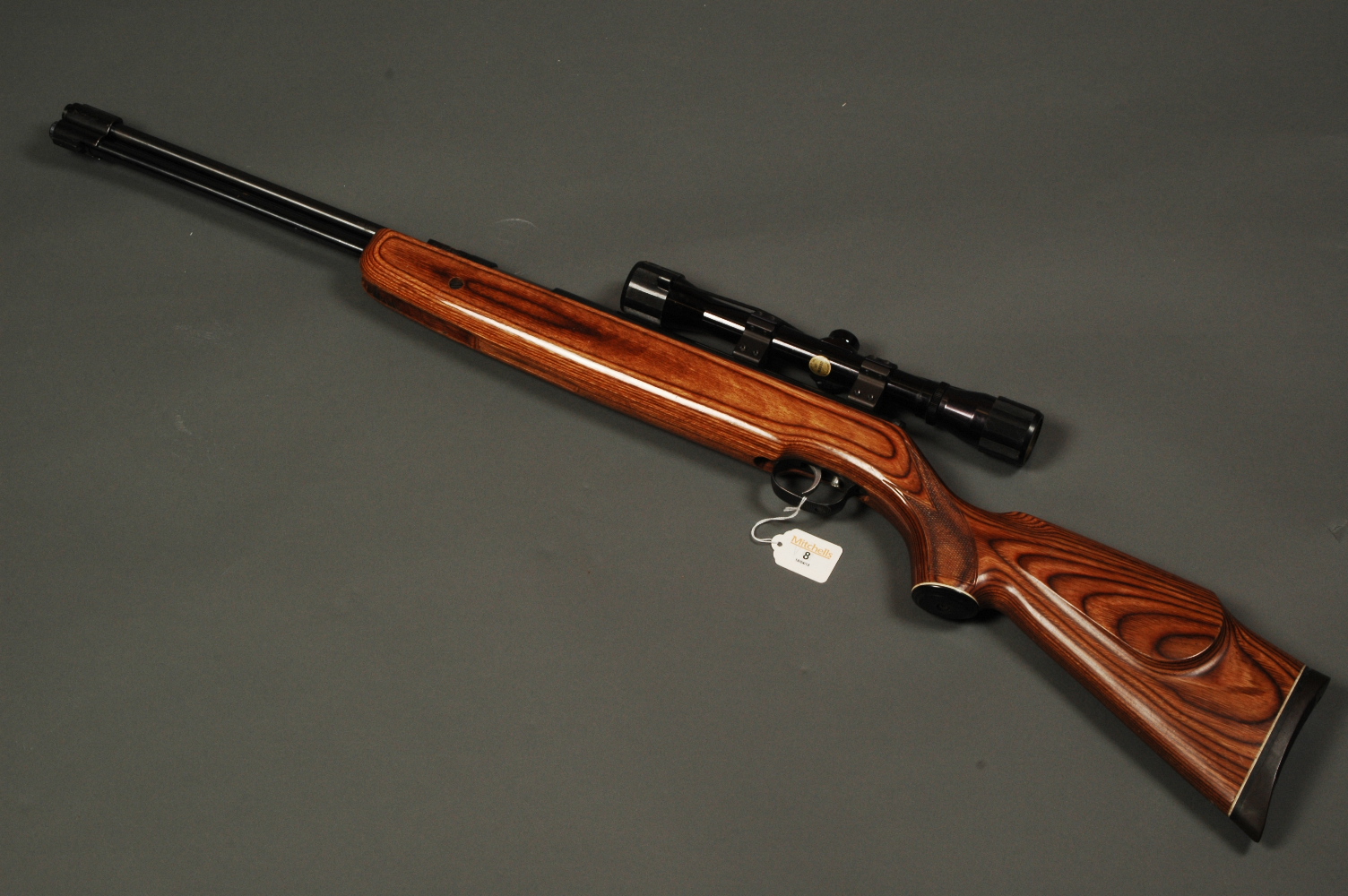Weihrauch HW77 .22 under lever air rifle, fitted with an ASI 4 x 32