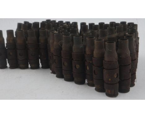 Ammunition belt of inert rounds. UK P&amp;P Group 2 (£20+VAT for the first lot and £4+VAT for subsequent lots) 
