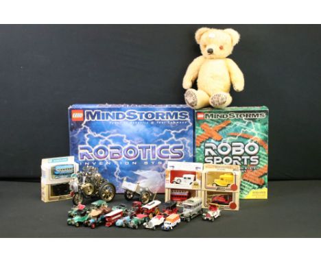 Collection of mixed toys and games to include Lego Mindstorms Robotic Inventions System and Lego Robo Sports Expansion Set, C