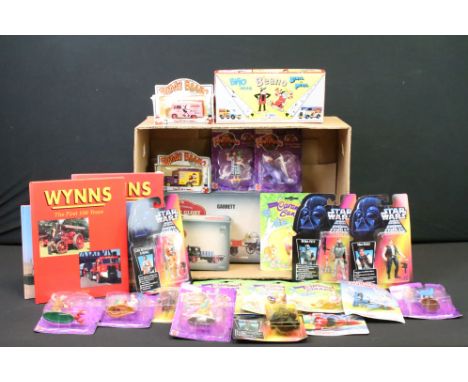 22 Boxed / carded diecast models &amp; plastic figures to include 2 x Corgi Vintage Glory Of Steam (80305, 80004), 3 x Beano 