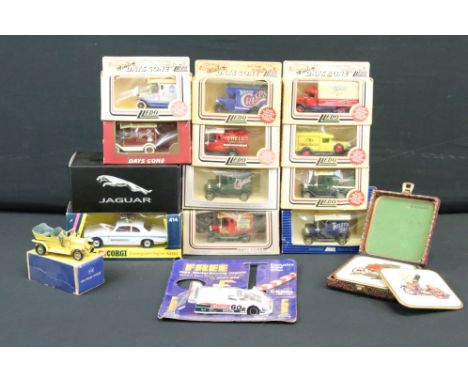 15 Boxed diecast models to include Corgi 414 Coastguard Jaguar XJ12C, 2 x Matchbox Models of Yesteryear (both boxes missing a