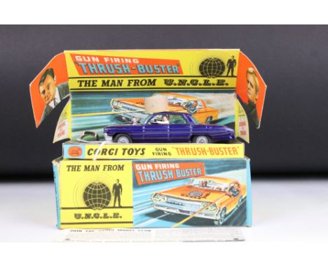 Boxed Corgi 497 The Man From UNCLE Thrushbuster diecast model complete with Waverly Ring and all inner packaging, diecast exc