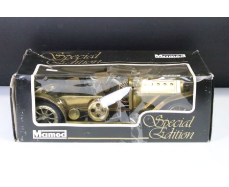 Steam Engine - Boxed Mamod special edition steam roadster SA 1B model car. Box tatty, car good.