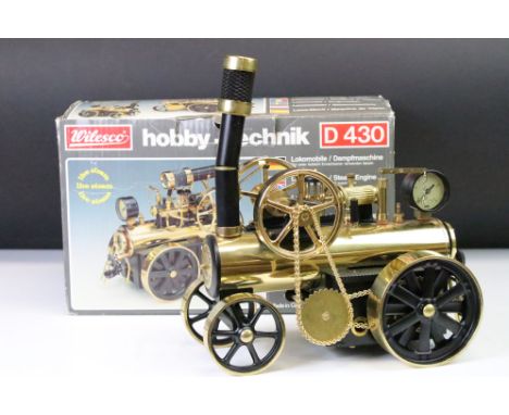 Wilesco hobby - Technik D 430 steam engine in original box. Engine good, box good.