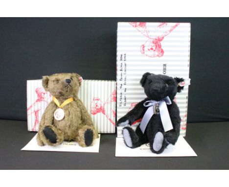 Steiff - Two Boxed Steiff Danbury Mint ltd edn teddy bears to include 690846 Victoria - The Penny Black Bear and 691034 Alber