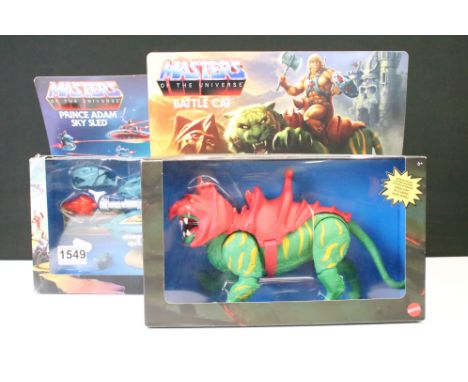 Masters Of The Universe - Two boxed Masters Of The Universe Origins sets to include Prince Adam Sky Sled (Box window cracked)