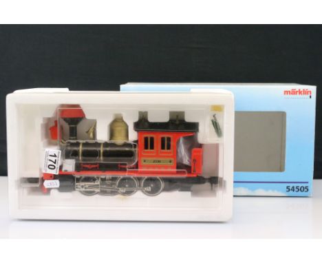 Boxed Marklin Maxi Gauge 1 54505 Western Tank 'Jim' Locomotive