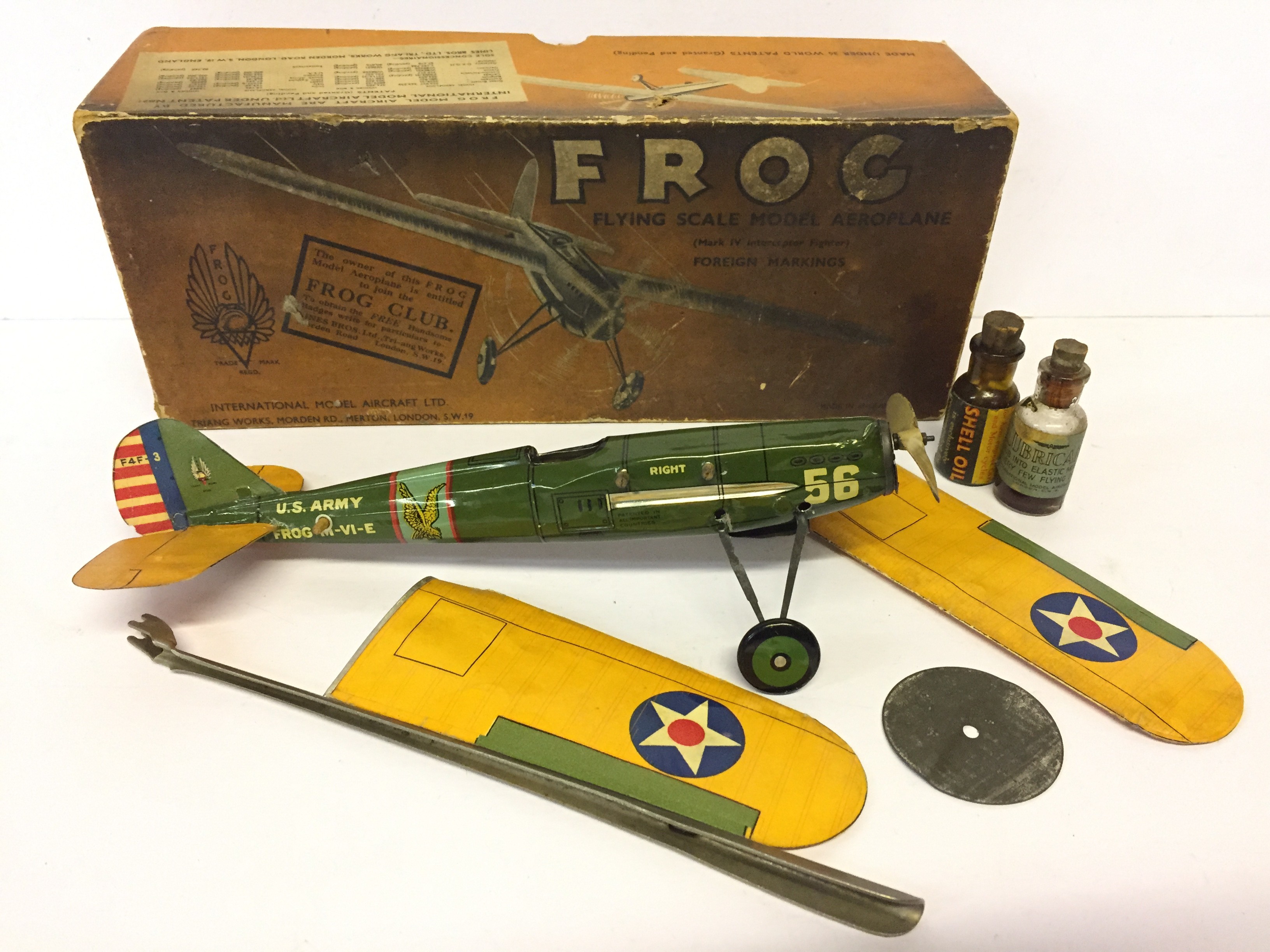 Frog (International Model Aircraft Ltd.) 'US Army' Mark IV Interceptor ...