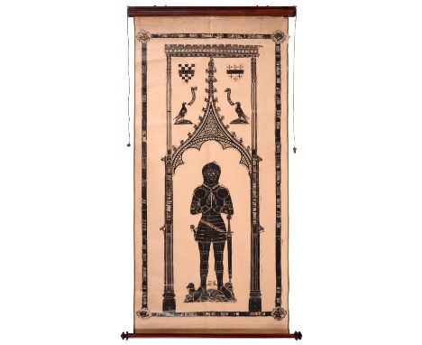 Miscellaneous walking sticks and parasols, Victorian and later, a mahogany mounted scroll, Victorian oak barometer, with silv