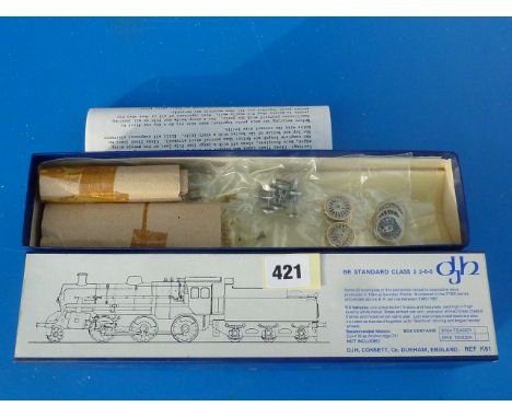 DJH MODEL LOCO 00 SCALE  KIT K-61 BR STANDARD 2-6-0 CLASS 3 77XXX BOXED UNCHECKED