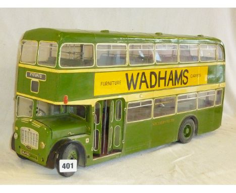 SUPERB KIT BUILT 1/16 SCALE BRISTOL FLF LODEKKA MODEL BUS, J RUDALL MODEL BUS IN SOUTHERN VECTIS LIVERY, CDL479C A VERY DETAI