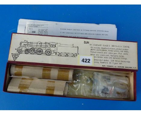 DJH MODEL LOCO 00 SCALE  KIT K-58 BR STANDARD CLASS 5, BOXED UNCHECKED