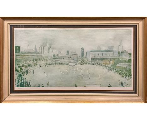 Laurence Stephen Lowry (1887-1976), by and after, The Cricket Match, limited edition number 388/850, printed by The Adam Coll