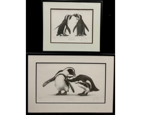 Gary Hodges (bn.1954), by and after, Preening Partners, signed in pencil lower right margin, limited edition number 232/850, 