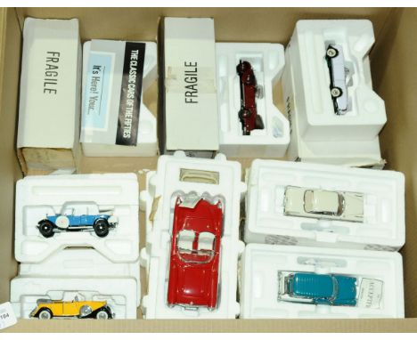 Franklin Mint, a boxed/Partially boxed group of 1:24 &amp; 1:43 scale models to include B11KE18 1:43 scale 1955 Chevrolet "Be
