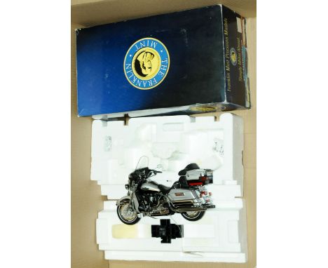 Franklin Mint, a boxed 1:10 scale B11ZN04 Limited Edition Harley Davidson Ultra Classic "Electra Glide" (100th Anniversary Ed