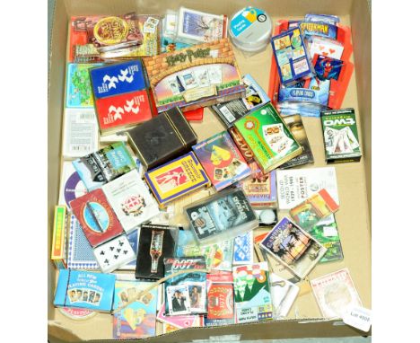 Top Trumps and similar, a group of boxed Playing Card Sets (TV related and similar) which includes Top Trumps "Supercars", Ca