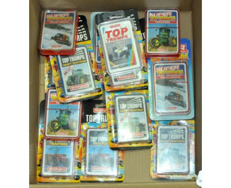 Waddingtons Top Trumps, a boxed and carded group of Top Trump card game sets comprising mainly of Farm/Tractor related with s