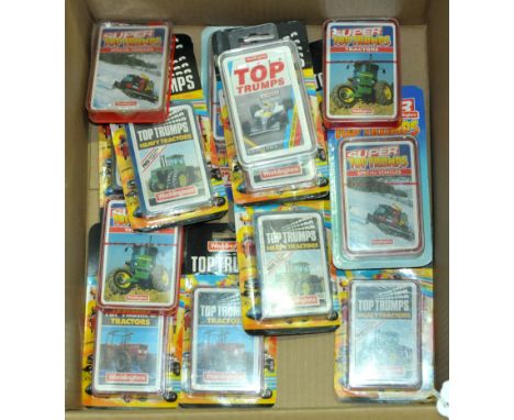 Waddingtons Top Trumps, a boxed and carded group of Top Trump card game sets comprising mainly of Farm/Tractor related with s