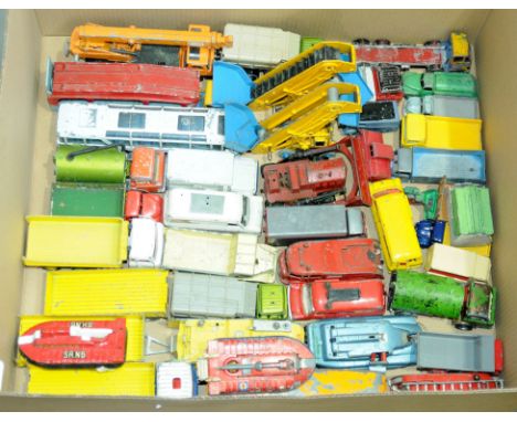 Dinky Toys - an Qty of unboxed Commercial Vehicles to include Ford Transit Van "Fire Service", 555 Fire Engine and others (se