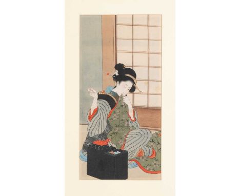 YASHIMA GAKUTEI (1786?-1868) KITAGAWA UTAMARO I (C.1754-1806) KEISAI EISEN (1790-1848) UTAGAWA KUNISADA (1786–1864) TOSHI YOS