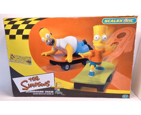 THE SIMPSONS SCALEXTRIC SET