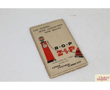 A 1937 ROP road map of Great Britain