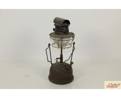 A vintage Tilley lamp