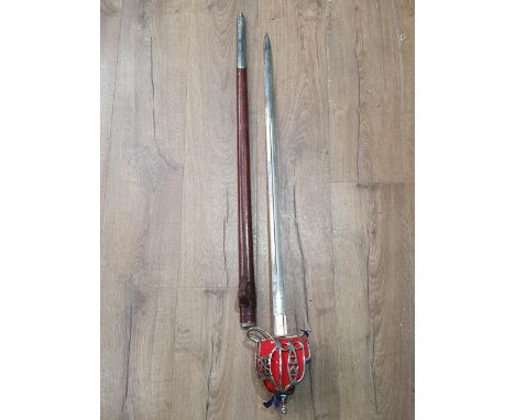 An 1828 Pattern basket hilted Scottish Officer's Sword by Wilkinson's, Pall Mall No.56542. Al;l in excellent condition with f