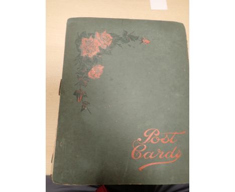 A Postcard Album containing Louis Wain, topographical, humorous; (1) 