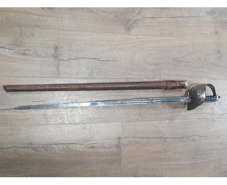 A George V Infantry Officer's Sword, scabbard A/F 