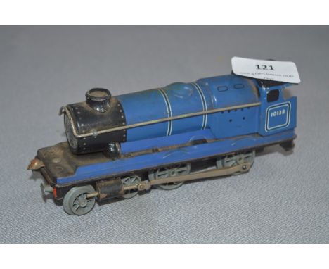 Chad Valley Tin Plate Steam Engine Model:10138 