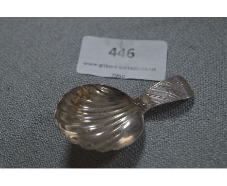 Georgian Hallmarked Silver Caddy Spoon - Approx 7.4g 