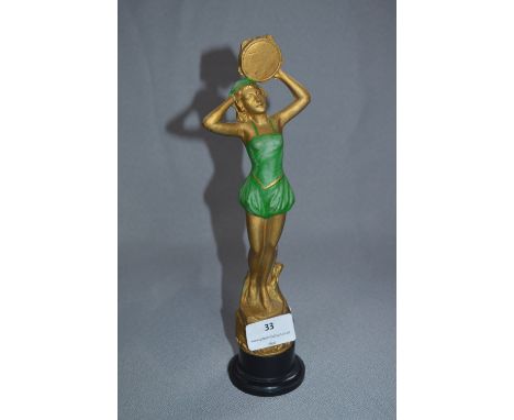 Art Deco Spelter Figurine 