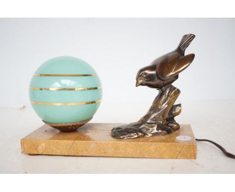 Deco bird lamp 