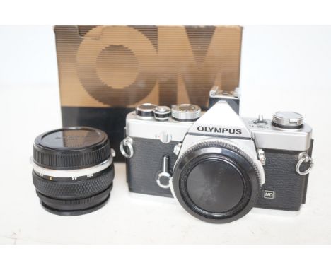 Olympus OM1 camera with lens & box 