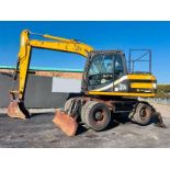 JCB JS130 RUBBER DUCK *C/W BUCKET* 6333 HOURS*