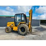 JCB 926 B 4WD 2 STAGE MASTED FORKLIFT *6636 HOURS*