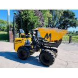 MECALAC TA1 1 TON HIGH TIP DUMPER YEAR 2018 C/W ROLE BAR