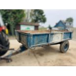 SINGLE AXLE DROP SIDE TRAILER
