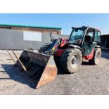 MANITOU MLT 634 TELEHANDLER *C/W BUCKET AND PALLET TINES*YEAR 2007*