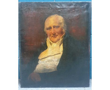 AFTER SIR HENRY RAEBURN (19TH CENTURY) PORTRAIT OF JOHN WAUCHOPE Oil on canvas 76cm x 64cm