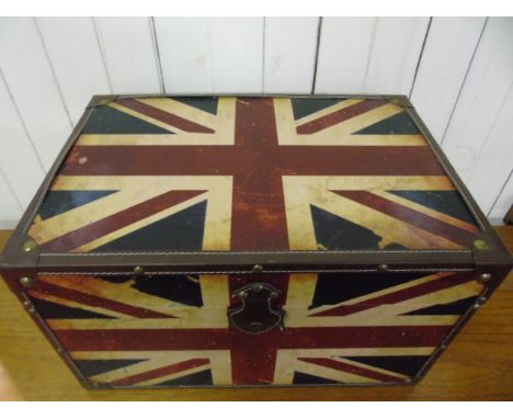 Trunk with Union Jack decoration
